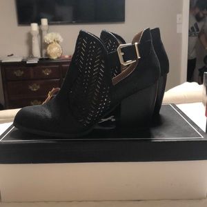 Black booties